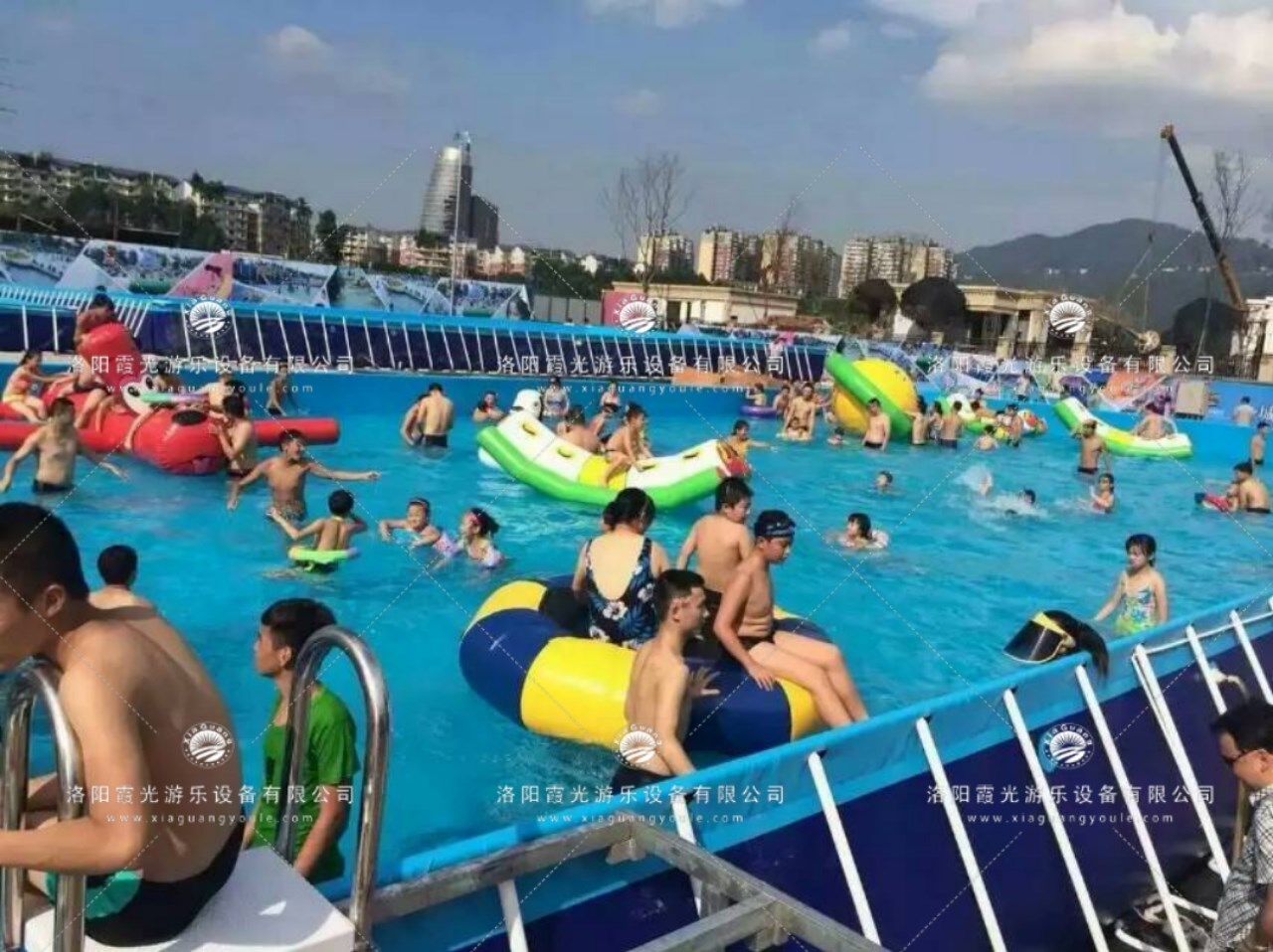 上海支架泳池